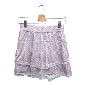 Lucky In Love Women’s High Waist Wild Groovy Golf Skort Small Multicolor NWT